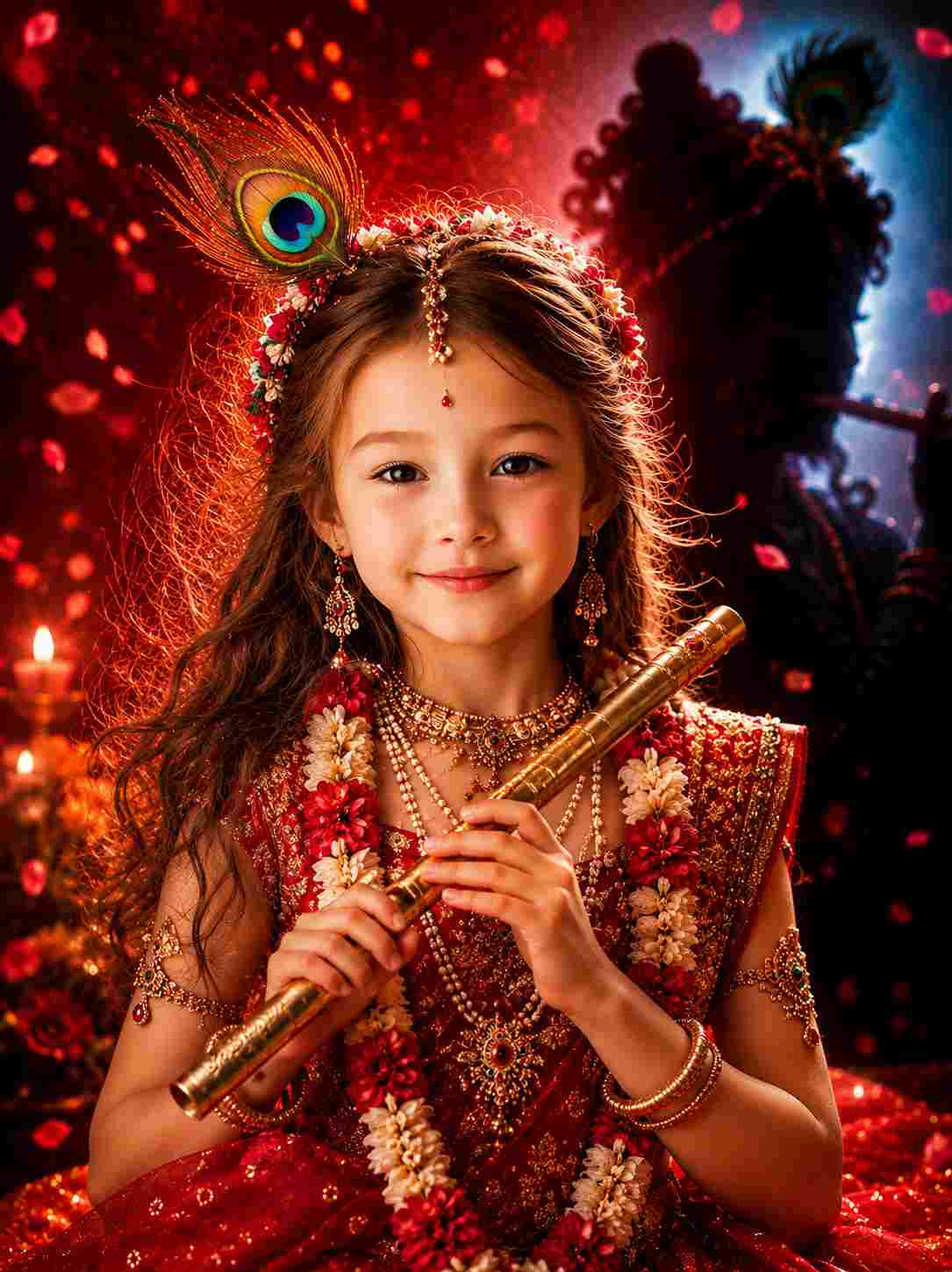 Radha Rani AI Photo Editing Prompt